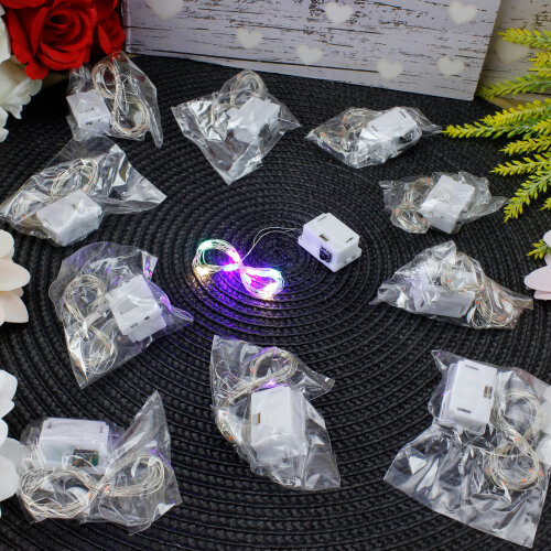 1 Metre Peri Led Rgb Işık  - Kare Dekor