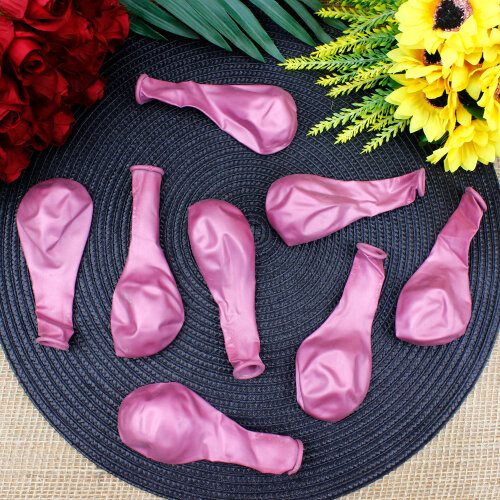 12 inch Krom Fuşya Balon - Toptanalim