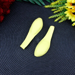 12 İnch Makaron Sarı Balon - 2
