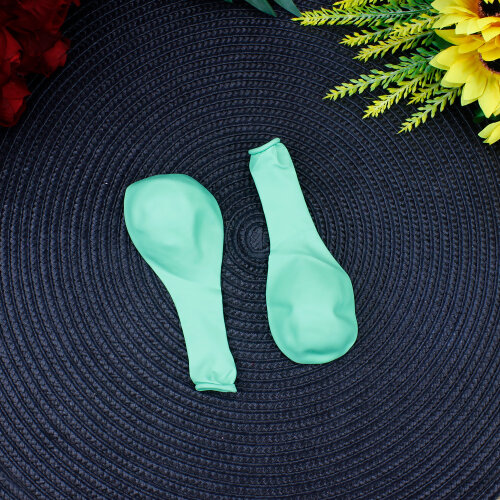 12 İnch Makaron Yeşil Balon - Toptanalim (1)