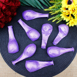 12 inch Metalik Açık Violet Balon - 1
