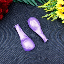 12 inch Metalik Açık Violet Balon - 2
