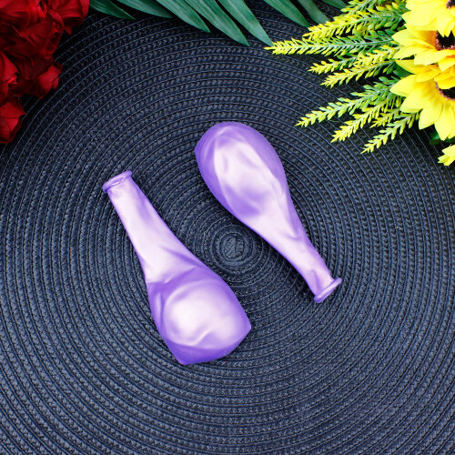 12 inch Metalik Açık Violet Balon - Toptanalim (1)
