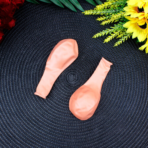 12 İnch Metalik Rose Gold Balon - Toptanalim (1)