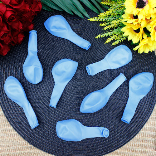 12 İnch Pastel Mavi Balon - Toptanalim