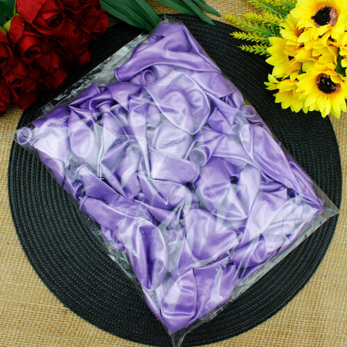 12 Inch Pastel Mor Balon - 3