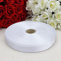 2 cm Grogren Bobin Kurdele Beyaz 100 Metre - 3