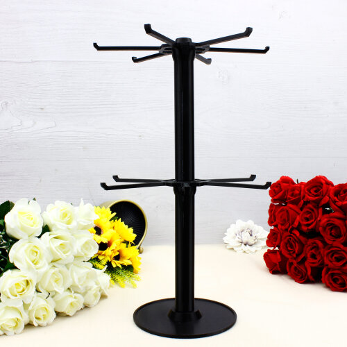 2 Katlı 12 Askılı 3D Stand 40 Cm - Toptanalim