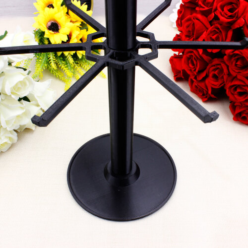 2 Katlı 12 Askılı 3D Stand 40 Cm - Toptanalim (1)