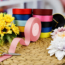 2,5 cm Grogren Bobin Kurdele 25 Metre Açık Pembe - 1