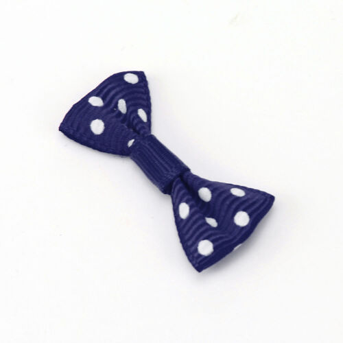 2,5 CM Puantiyeli Fiyonk Lacivert - 3