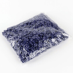 2,5 CM Puantiyeli Fiyonk Lacivert - 4
