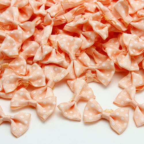 4 CM Puantiyeli Fiyonk Somon - Kare Dekor (1)