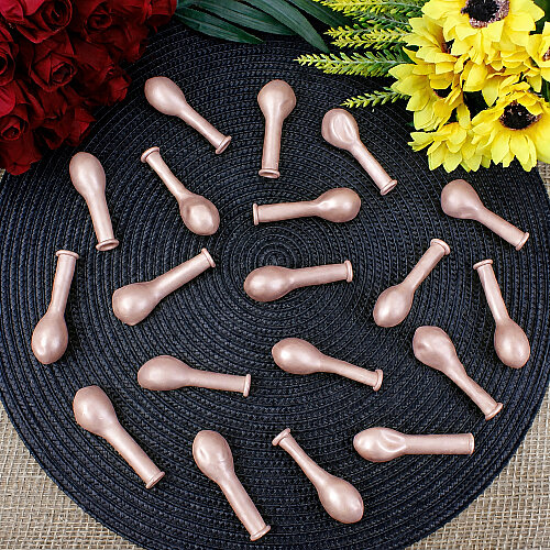5 İnç Krom Balon Rose Gold - Toptanalim