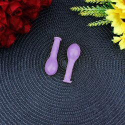 5 İnch Pastel Makaron Lila Balon - 2