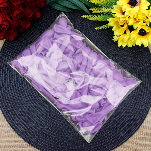 5 İnch Pastel Makaron Lila Balon - 3