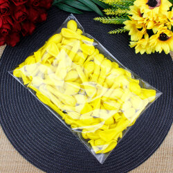 5 İnch Pastel Makaron Sarı Balon - 3