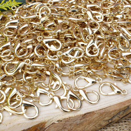 505 Papağan Klips Gold Renk 20,5 mm (100’lü Paket) - Toptanalim