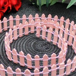 90CM Ahşap Çit Pembe - 1