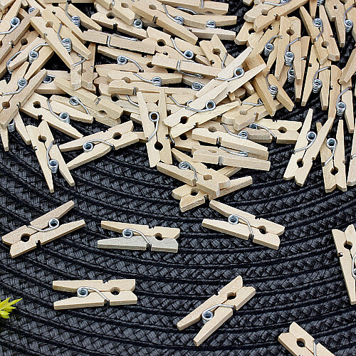 Ahşap Mandal 2,5 cm (100’lü Paket) - Toptanalim