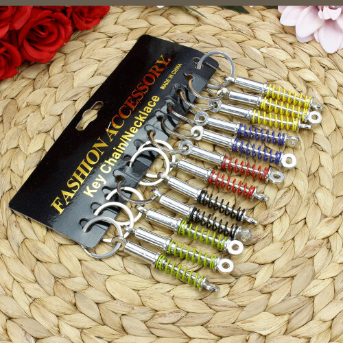 Amortisor Anahtarlık12'li Paket - Kare Dekor (1)