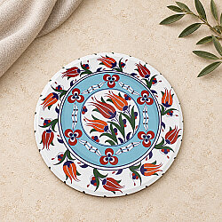 Asorti Çini Desenli Nihale 17,5 cm - 4