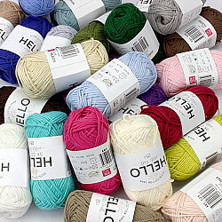 Asorti Hello DK Cotton İplik 25 gr 62,5 m - 1