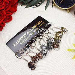 Asorti Metal Gladyatör Miğfer Anahtarlık 12’li Paket - 3