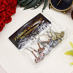 Asorti Metal Thor Çekici Anahtarlık 12’li Paket - 4