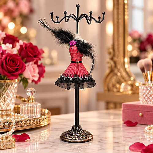 Asorti Nostaljik Takı Askı Stand 28 CM - 3