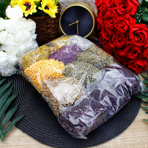 Asorti Oya Tomurcuğu Yapay Tohum Çiçek 130 gr (±10 gr) - 3
