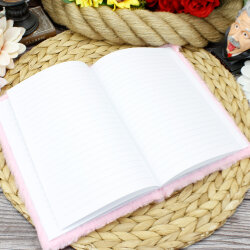 Asorti Peluş Kapaklı Defter - 6
