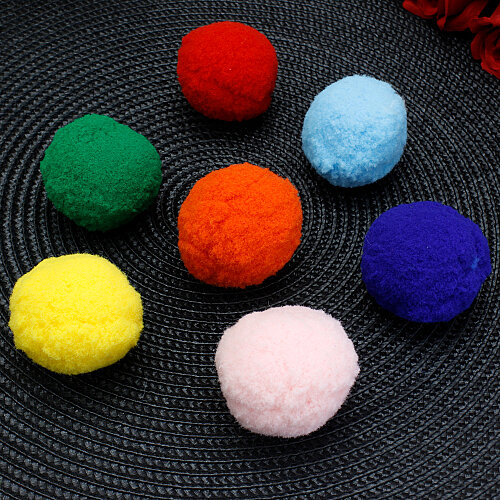 Asorti Ponpon 5 cm - Toptanalim (1)