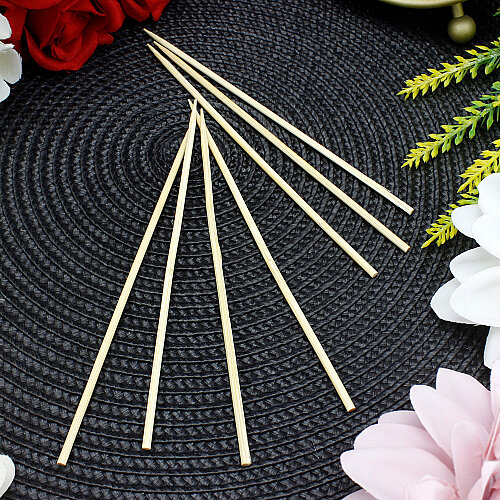 Bambu Çöp Şiş Çiçek Süsleme Çubuğu 15 cm 90 (±10) Adet - Toptanalim (1)