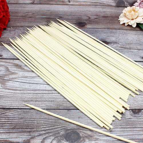 Bambu Çöp Şiş Çiçek Süsleme Çubuğu 40 CM 500 Adet - Toptanalim