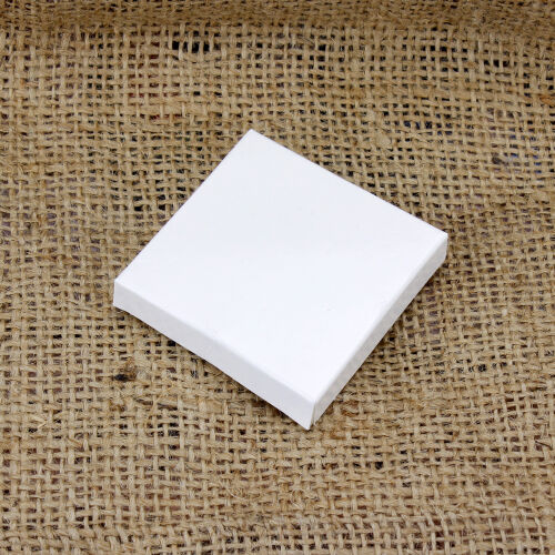 Kutu İçi Yükseklik Beyaz 5x5x1 CM - Kare Dekor