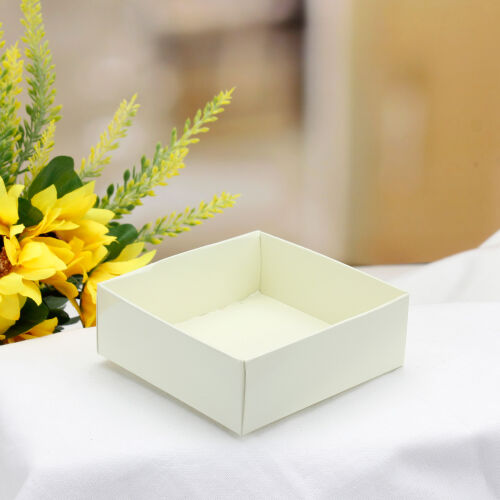 Krem Altlık 8x8x3 cm - Kare Dekor