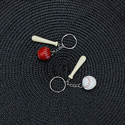Beyzbol Sopası Renkli Top Anahtarlık 12’li Paket - 3