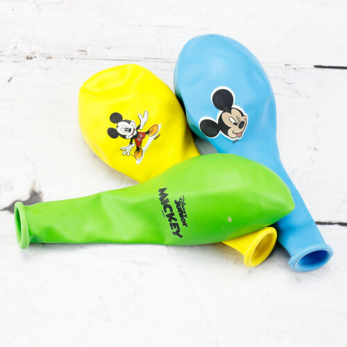 Büyük Boy 12 İnch Lisanslı Disney Mickey Balon - Kare Dekor (1)
