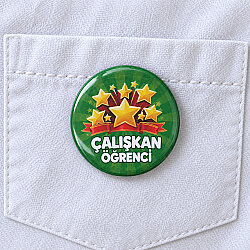  Çalışkan Öğrenci Rozeti 20’li Paket - 1
