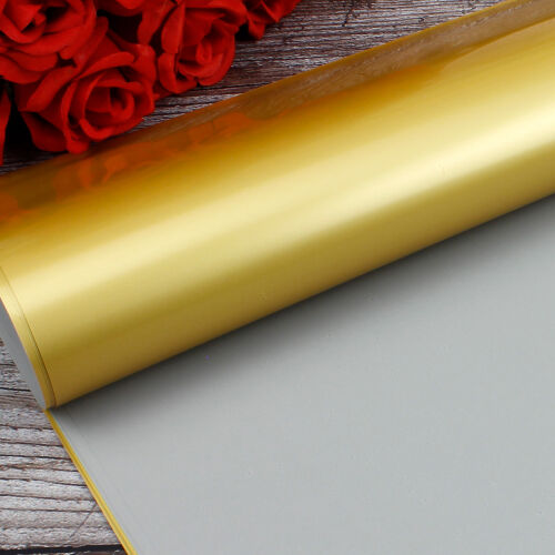 Çiçek Buket Ambalaj Kağıdı Gri Gold 20'li Paket - Kare Dekor (1)