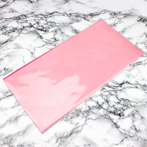 Çiçek Buket Ambalaj Kağıdı Pembe Fuşya 20'li Paket - Kare Dekor (1)