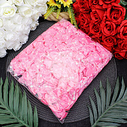 Çift Kat Pullu Saten Fiyonk 6 cm Pembe - 3