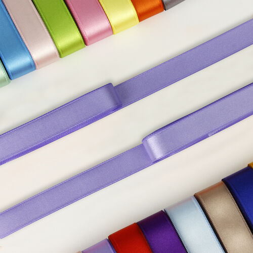 Çift Taraflı 2 Cm Saten Kurdele Lila - Toptanalim