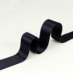 Çift Taraflı 3 Cm Saten Kurdele 10 Metre Koyu Lacivert - 2