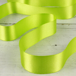 Çift Taraflı 3 Cm Saten Kurdele Mint Yeşili Koyu - 3