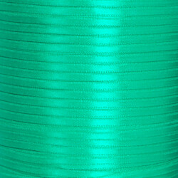 Çift Taraflı 3mm Saten Kurdele Mint Yeşili 750 Metre Makara - 2