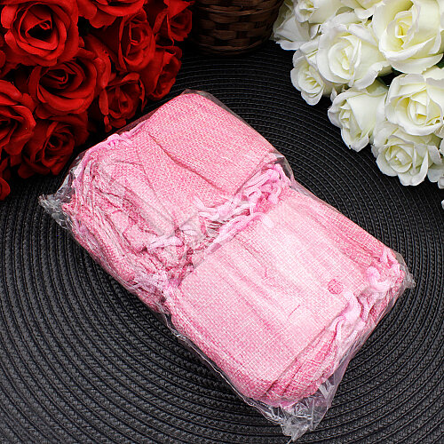 Çuval Kese Pembe 7x9 cm (50’li Paket) - 3