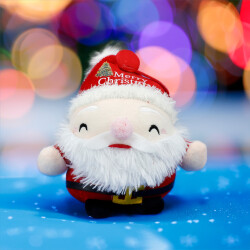 Dekoratif Merry Christmas Noel Baba Peluş 20CM - 1
