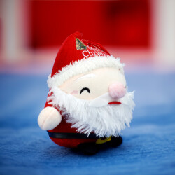 Dekoratif Merry Christmas Noel Baba Peluş 20CM - 2